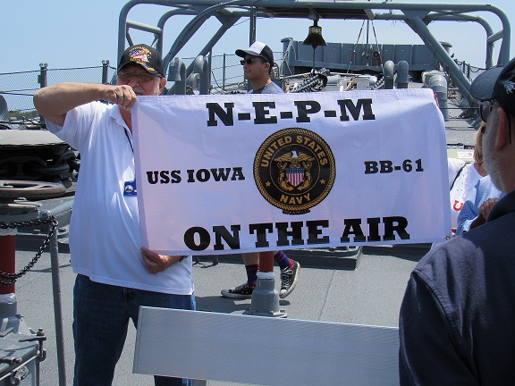 Presentation of the NEPM call sign banner